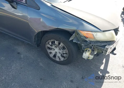 2012 Honda Civic Lx from USA, damaged, VIN 19XFB2F52CE015226